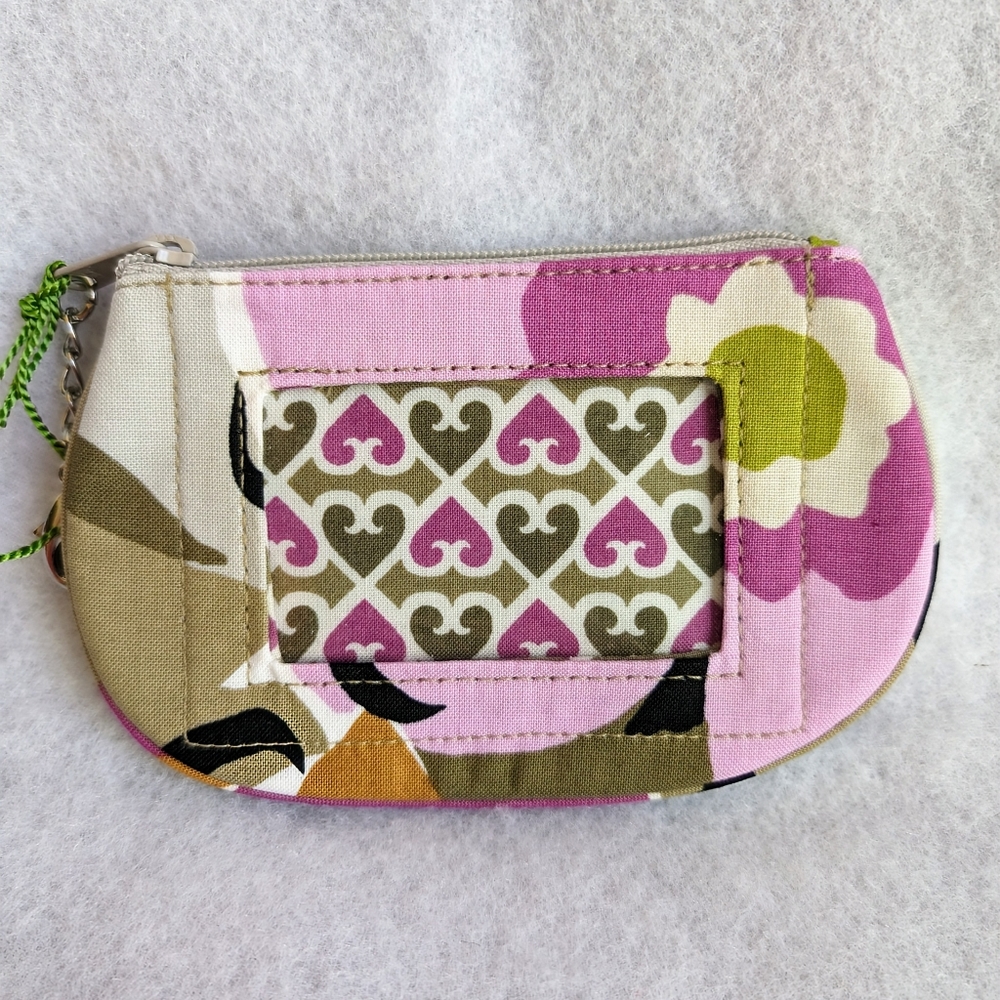Vera Bradley Portobello Road Clip Zip ID